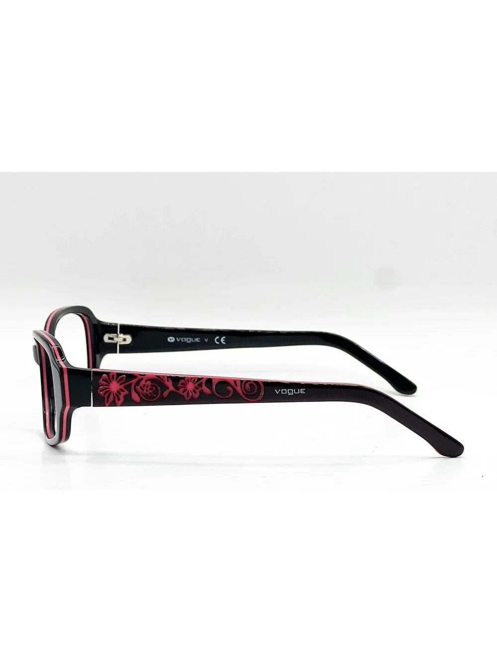 Vogue VO 5088-S 2439/73 Black Pink Authentic Eyeglass Frames 55-16